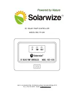 Preview for 1 page of Solarwize RSC-PV1230 User Manual