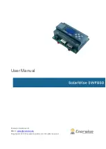 Solarwize SWF850 User Manual preview