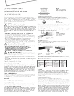 SolarWorld solar modules Quick Manual For Users preview