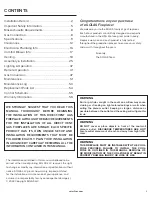 Preview for 3 page of Solas BI-26N-SS Installation & Operation Manual