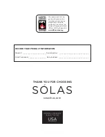 Preview for 57 page of Solas BI-26N-SS Installation & Operation Manual