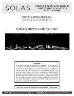 Preview for 1 page of Solas FORTY6 LGS-46BI Installation Manual