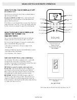 Preview for 5 page of Solas One-Touch Remote Supplemental Manual