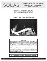 Solas ONE6 LGS-16BI Installation Manual предпросмотр