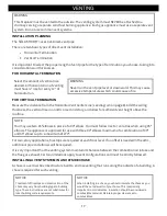 Предварительный просмотр 18 страницы Solas THIRTY8 BI-38N-C Installation & Operation Manual