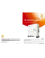 Preview for 1 page of SolaX Power X3-30.0-T-D User Manual