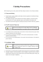 Preview for 6 page of SolaX Power X3 Hybrid Series User Manual