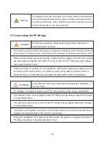 Preview for 28 page of SolaX Power X3 Hybrid Series User Manual