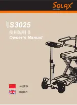 Предварительный просмотр 1 страницы Solax S3025 Owner'S Manual