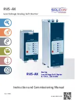 Preview for 1 page of Solcon RVS-AX Instruction And Commissioning Manual