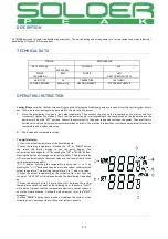 Предварительный просмотр 3 страницы SOLDER PEAK SP-1010DR Manual