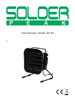 Предварительный просмотр 1 страницы SOLDER PEAK ZD-153 Quick Start Manual