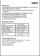 Предварительный просмотр 3 страницы Soldron SMPS Manual