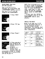 Preview for 9 page of Sole Control Remotes SC230 User Manual