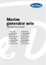 Sole Diesel 10 GS/GSC Operator'S Manual preview