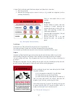 Preview for 9 page of Sole Diesel 10 GSC Operator'S Manual