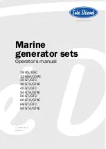 Sole Diesel 29 GS Operator'S Manual preview