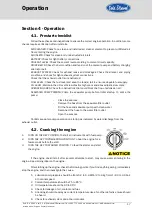 Preview for 17 page of Sole Diesel MINI-17 Operator'S Manual