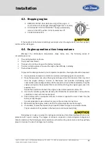 Preview for 18 page of Sole Diesel MINI-17 Operator'S Manual