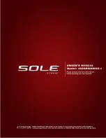 Sole Fitness 16008900850-1 Owner'S Manual preview