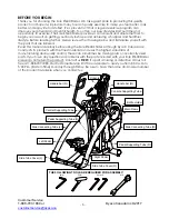 Предварительный просмотр 6 страницы Sole Fitness 16608706000 Owner'S Manual