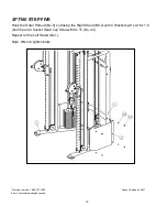 Предварительный просмотр 13 страницы Sole Fitness 16808191600 Owner'S Manual