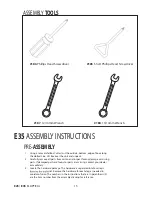 Preview for 17 page of Sole Fitness E25 Owner'S Manual