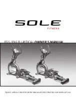 Sole Fitness E55 Owner'S Manual preview