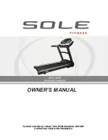 Sole Fitness S73 Owner'S Manual preview
