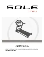 Предварительный просмотр 1 страницы Sole Fitness S77 Owner'S Manual