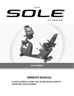 Sole Fitness SOL0034 Owner'S Manual preview