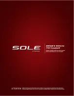 Preview for 1 page of Sole Fitness TT8 Owner'S Manual