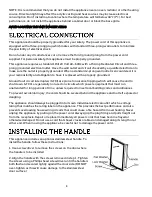 Preview for 8 page of Sole Gourmet OR-2401 Installation And Parts