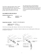 Предварительный просмотр 7 страницы Sole Gourmet SO26BQRTR Installation, Operation, Maintenance  Instructions & Parts List