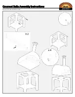 Preview for 4 page of Sole Gourmet SOITALIA2424 Assembly & Parts List