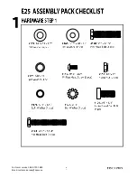 Предварительный просмотр 7 страницы SOLE E25 Owner'S Manual