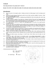 Preview for 16 page of SOLE EUROSTAR ECO 125-1-S150 Installation & User Manual