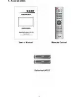 Предварительный просмотр 7 страницы SOLE SEHDR15699US User Manual