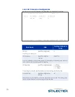 Preview for 98 page of Solectek skyway series User Manual