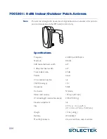 Preview for 250 page of Solectek skyway series User Manual