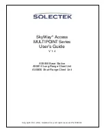 Solectek skyway User Manual preview