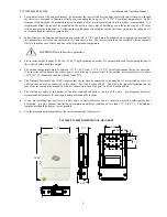 Предварительный просмотр 9 страницы Solectria Renewables PVI 3000 Installation And Operation Manual