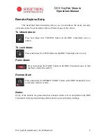 Preview for 4 page of Solectron Invotronics DCX KeyFob Operation Manual