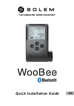 Solem WooBee Quick Installation Manual preview