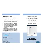 Solenco Comefresh CF-8500 Use & Care Instruction Manual preview