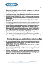 Preview for 5 page of Solenco UD30L User Manual