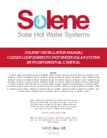 Solene SLAR32DC-75HE-G Installation Manual preview