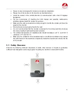 Preview for 21 page of SOLEOS OXYGEN 3400 User Manual