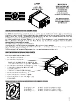 Preview for 13 page of Soler & Palau AKOR Connection, Installation, Maintenance