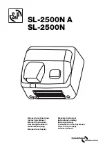 Preview for 1 page of Soler & Palau SL-2500N A Instruction Manual